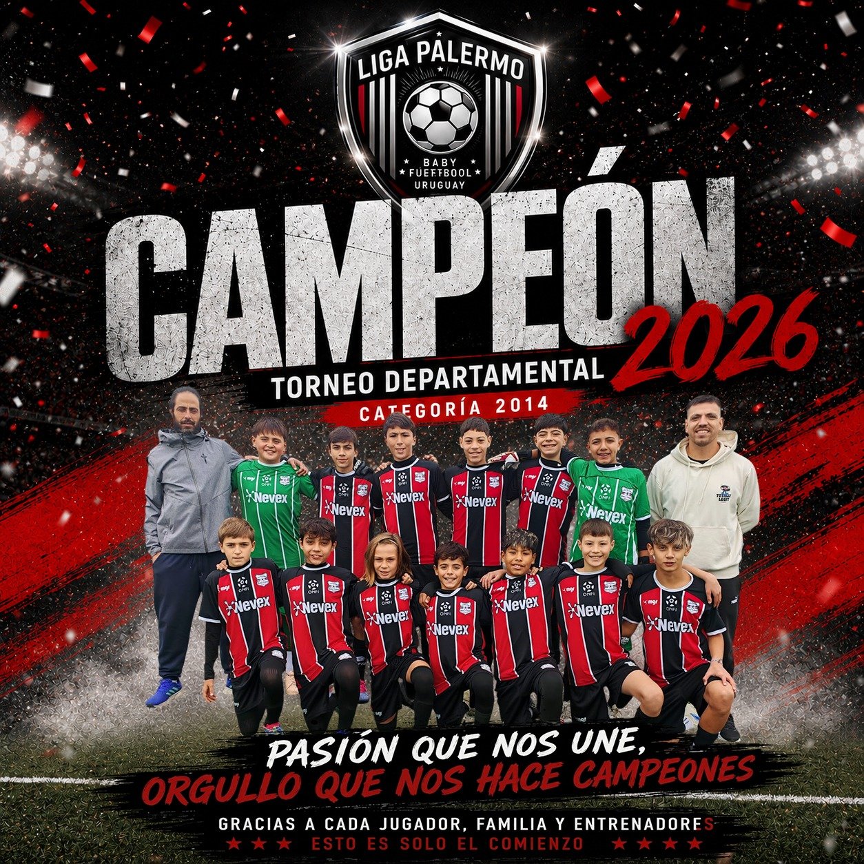 🏆 CAMPEONES DEPARTAMENTALES 2026 🏆