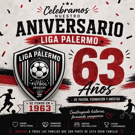🎉 Hoy celebramos 63 años de historia.
